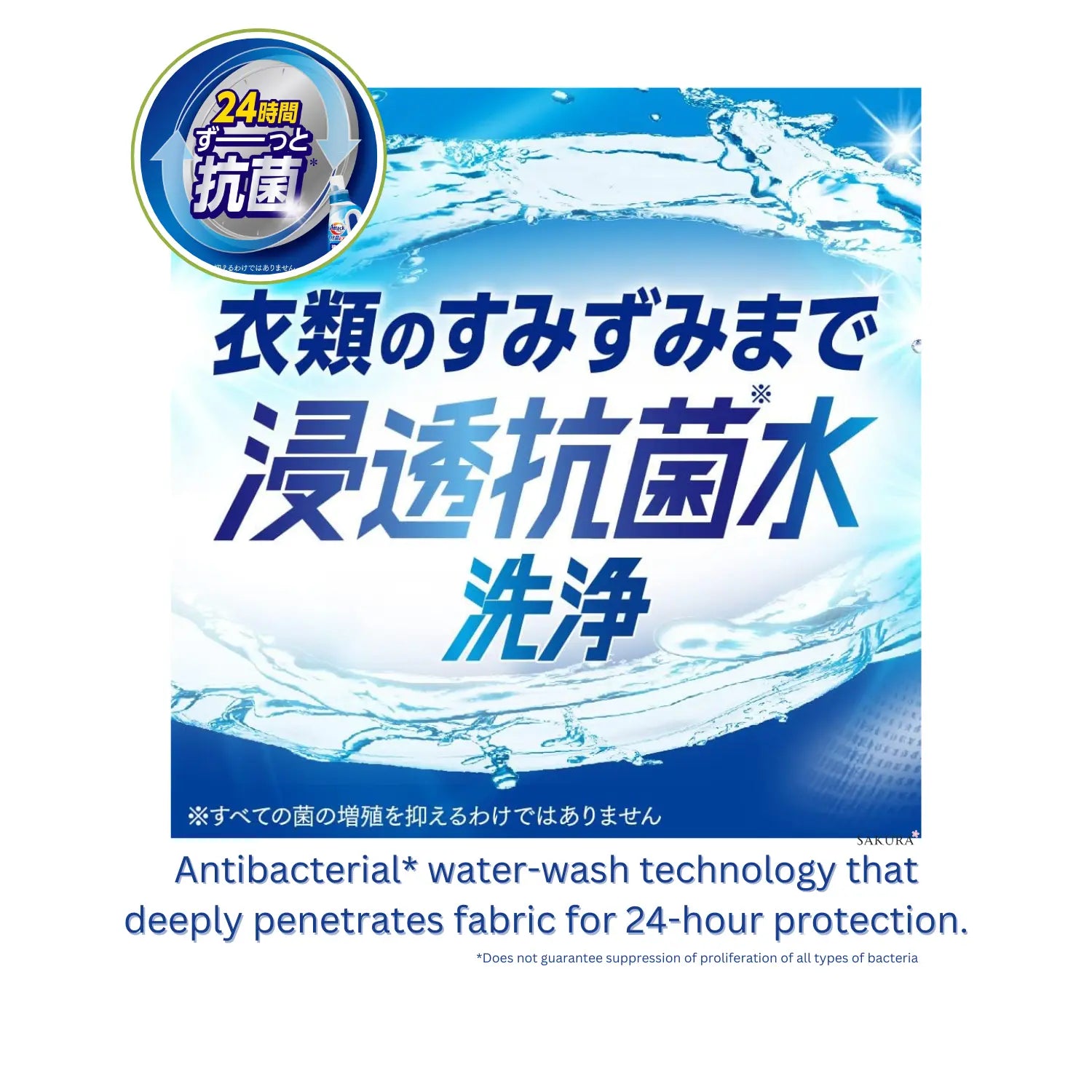 Kao Attack Laundry Detergent Antibacterial EX