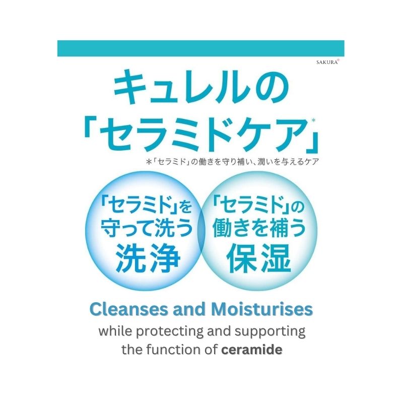 Kao Curel Intensive Moisture Care - Foaming Face Wash 150ml / 300ml