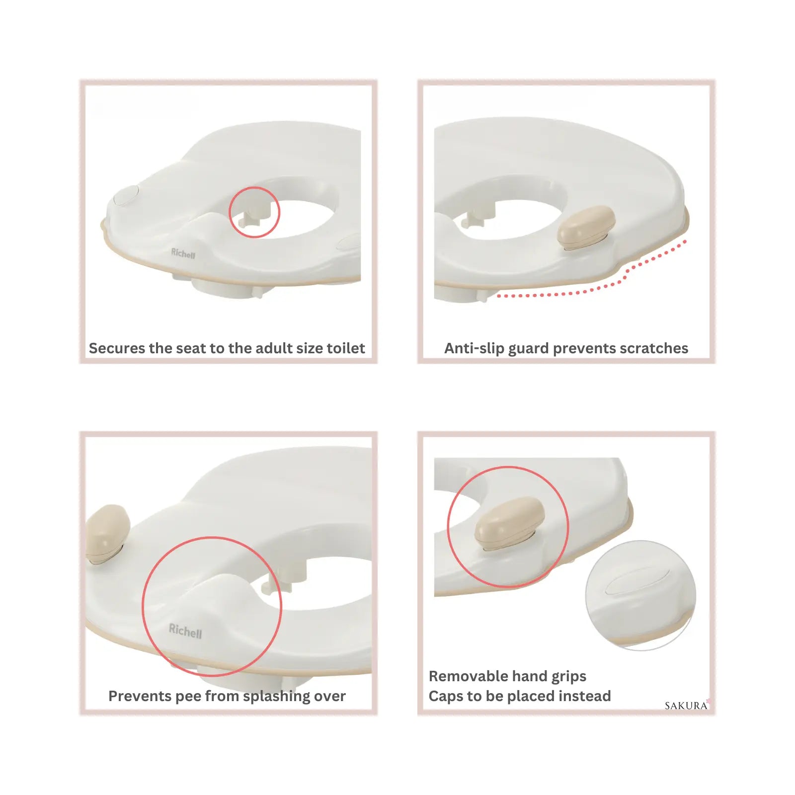 Richell Toilet Training Seat (18months-4years)