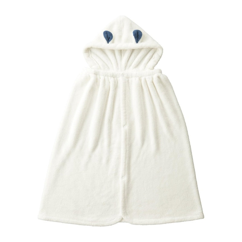 Introducing Carari Zooie Animal Hooded Wrap Towel - Polar Bear. Adorable wearable towel with 3x more water absorption than cotton. Perfect after baths or at pools, with quick-drying microfibre. Features cute animal hood as well as buttons and elastic for snug fit. Ideal for kids and adults alike!