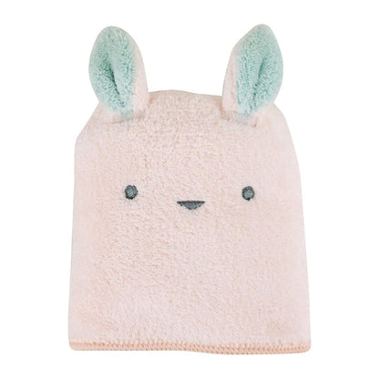Introducing Carari Zooie Animal Face Towel - Rabbit. Delightful design with 3x more water absorption than cotton towels. Soft microfibre feels fluffy like marshmallows. Adorably foldable, doubles as a toy. Encourages kids to stay clean. Convenient as it dries fast.