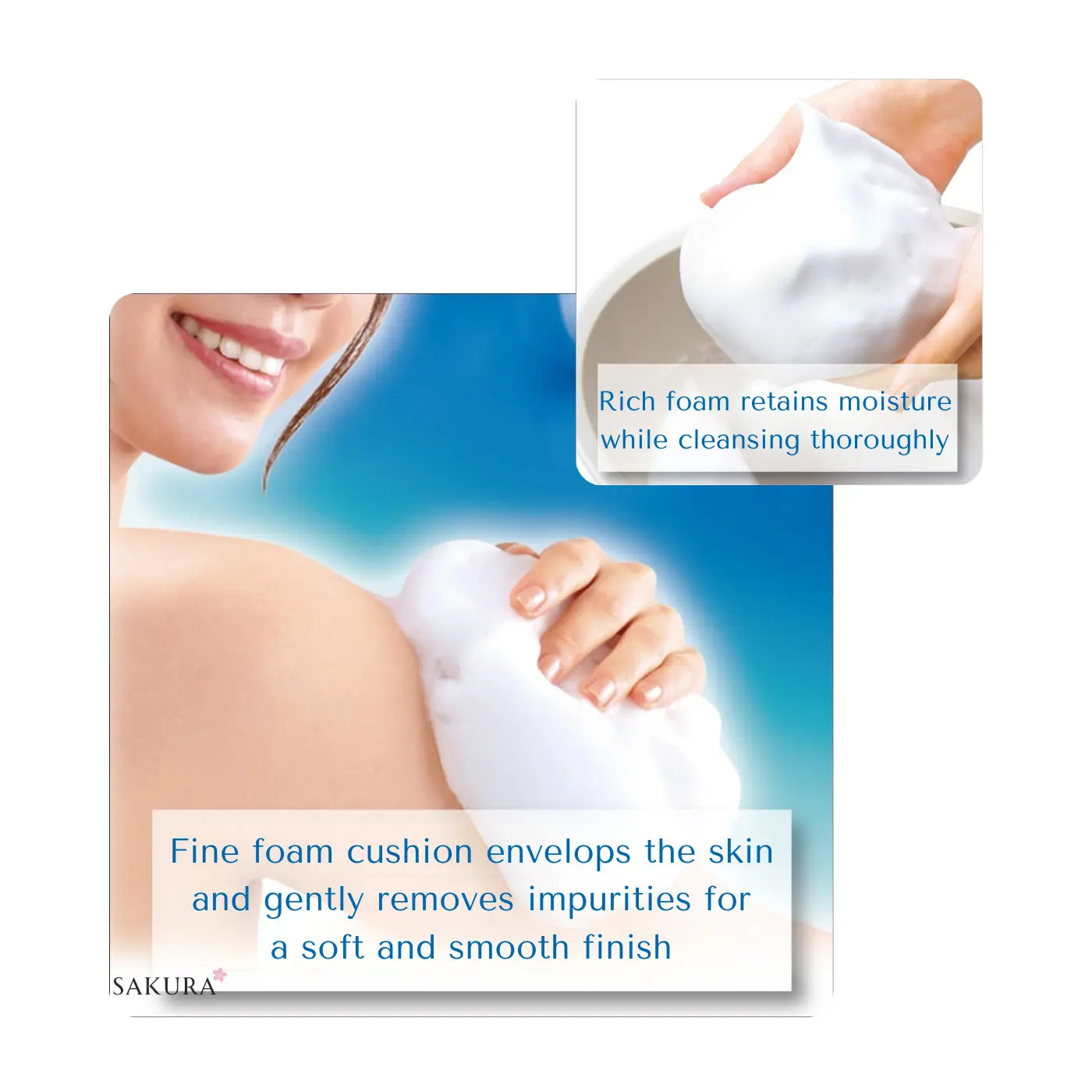 COW Bouncia Moisturising Body Wash - Airy Bouquet Scent 480ml / 360ml