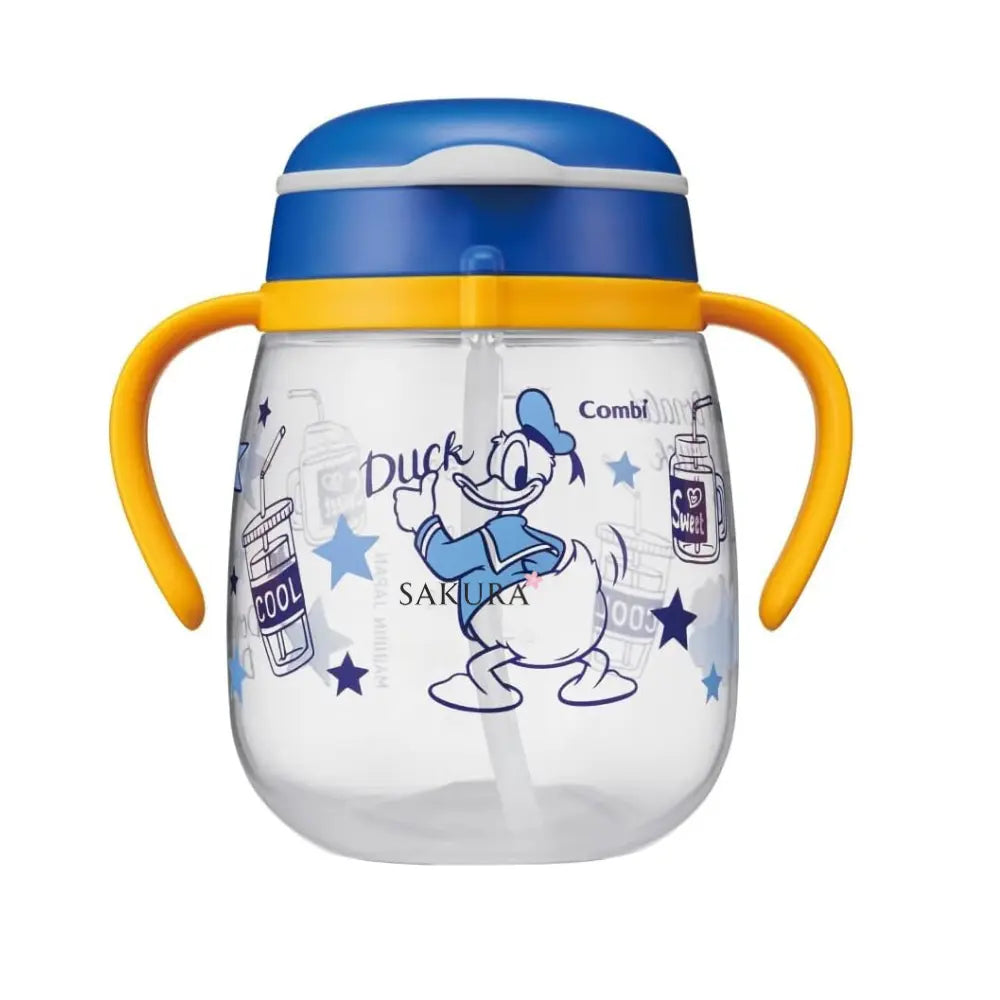 コンビ ラク マグ 漏れない ストロー (6ヵ月~) 340ml ダック