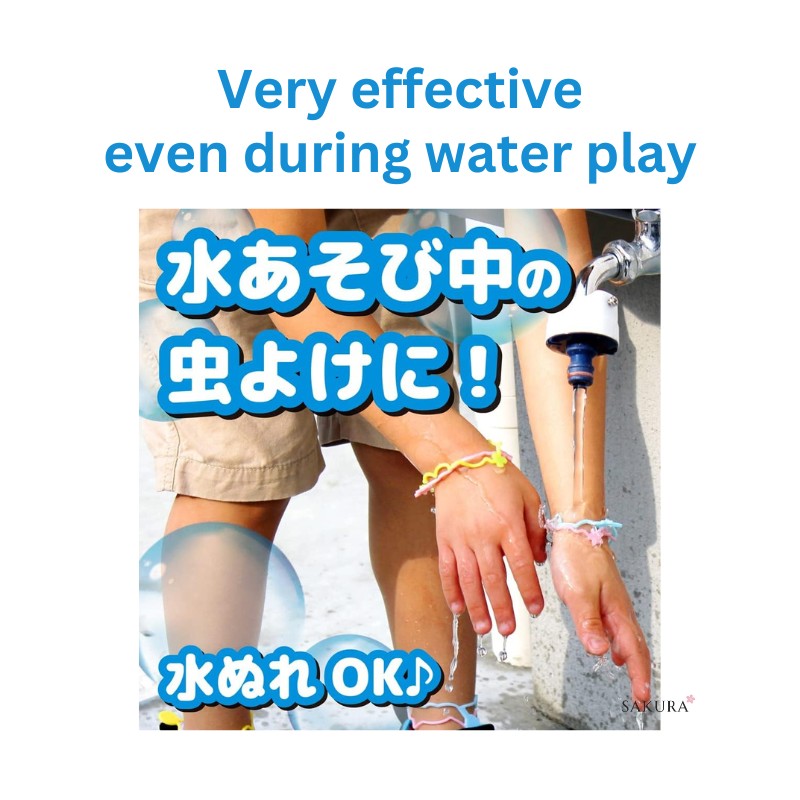 KINCHO Insect Repellent Kaori Ring Bracelet 30pcs Blue