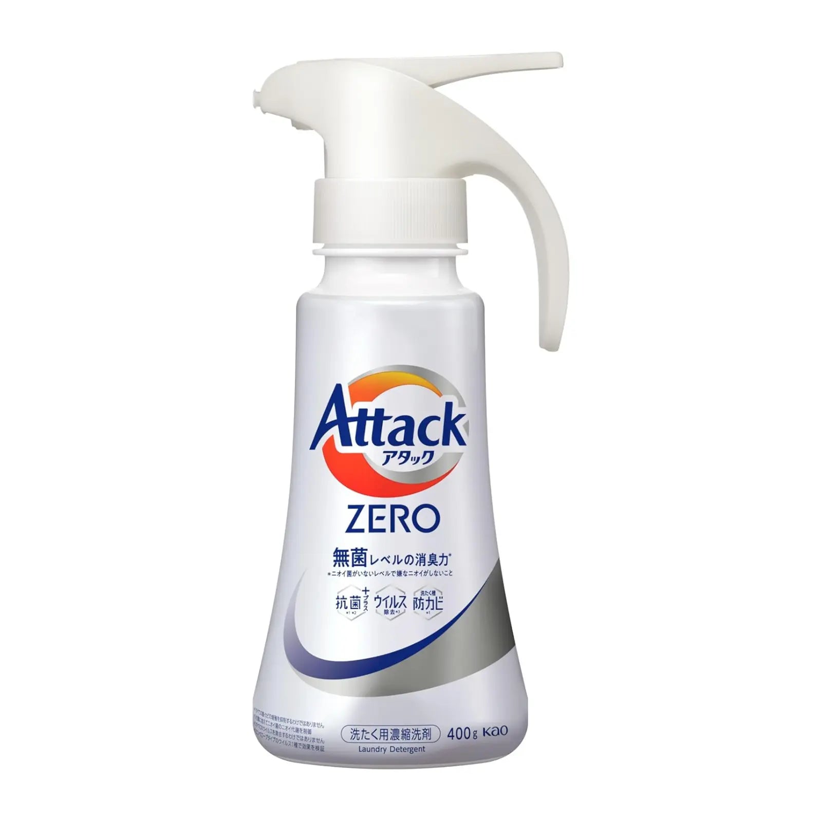 Powerful and convenient, Kao Attack ZERO One-Hand Laundry Detergent removes tough odours and biofilm buildup for a bacteria-free level clean. With antibacterial, deodorising, and anti-mould effects, it’s eco-friendly, bleach-free, and easy to use with a single hand. Subtle leafy breeze scent.