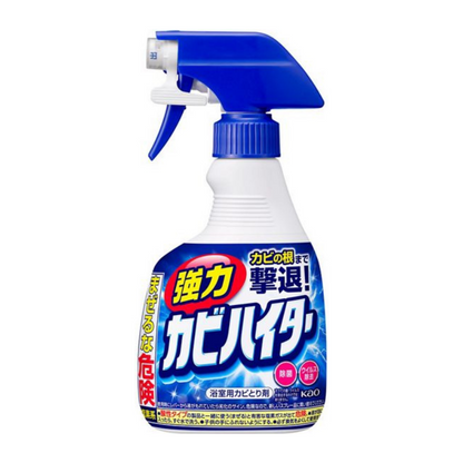 Eliminate stubborn mould effortlessly with Kao HAITER Powerful Bath Detergent made in Japan. Its long-lasting foam sticks tight, removing even the toughest spots on vertical surfaces. Say goodbye to mould and hello to a sparkling clean bathroom! 400ml