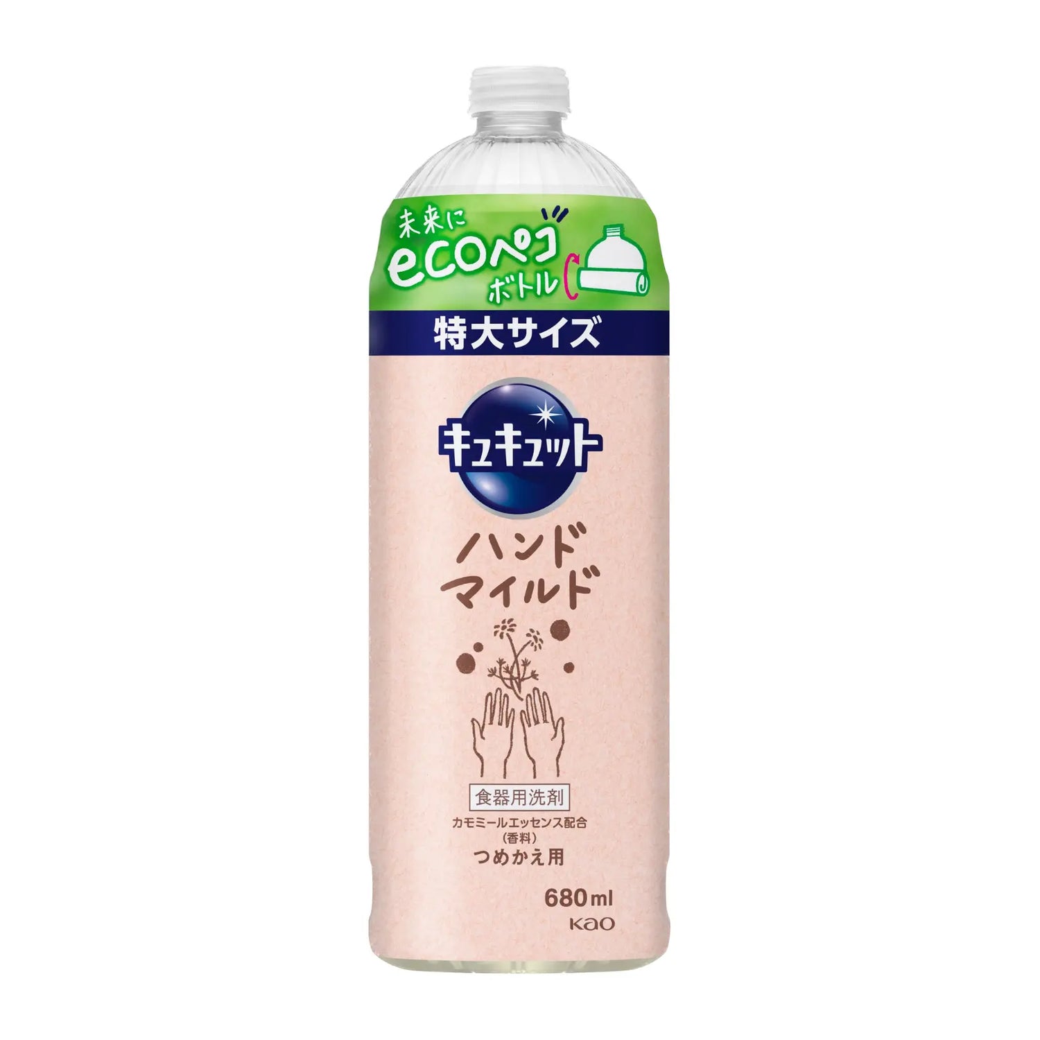 花王手部温和洗洁精 230ml & 680ml-洋甘菊香味