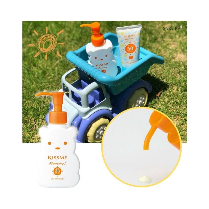 Kiss Me Mommy Mild Gel Baby Sun Cream SPF33 (Additive-free) 100g