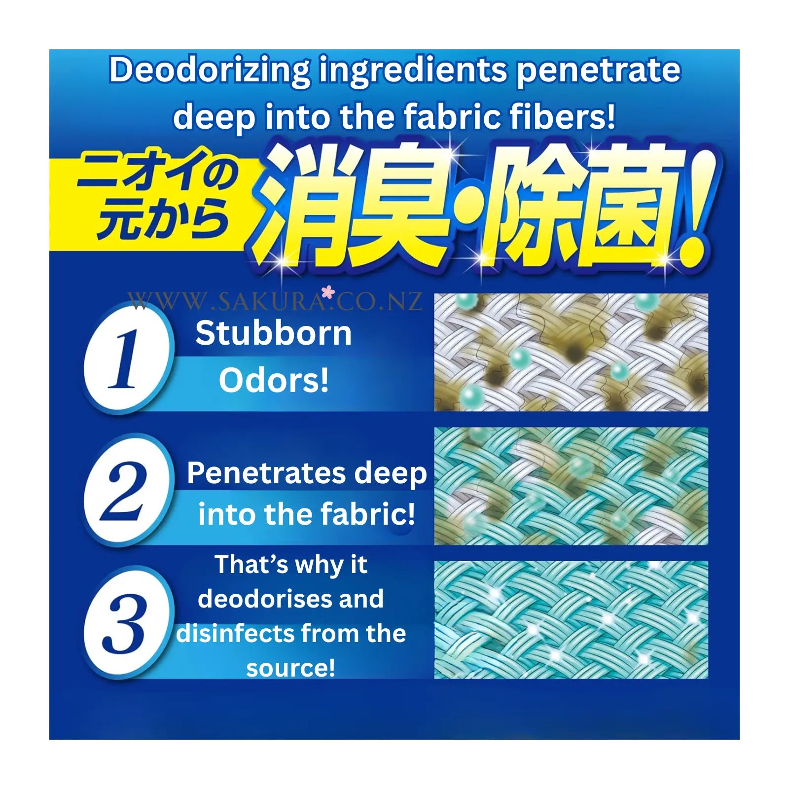Kobayashi Odour Eater Deodorising Spray for Sports Shoes 250ml