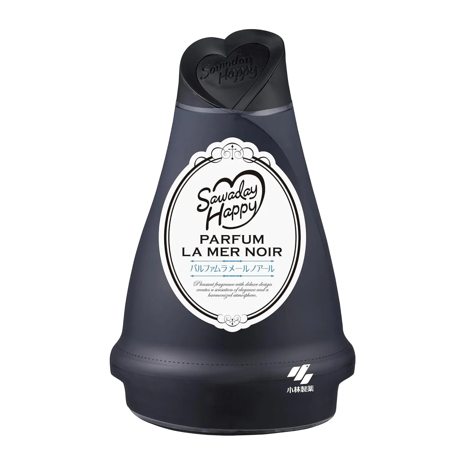 Kobayashi Sawaday Happy Air Freshener for Room 120g fills your home with a refreshing marine floral fragrance inspired by blooming flowers and clear blue ocean waters. The stylish decorative container adds a charming touch while helping keep rooms pleasantly scented.