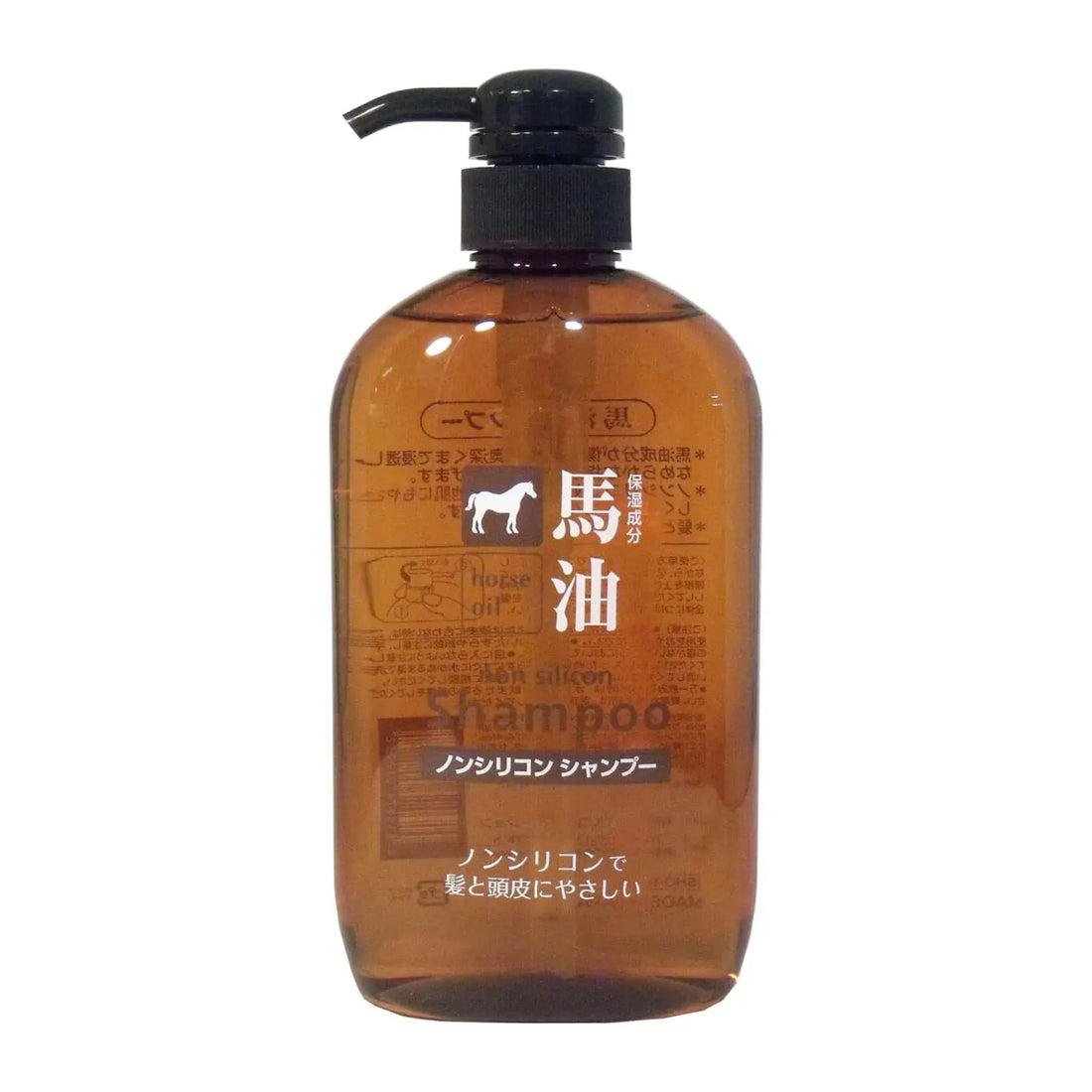 Kumano Horse Oil Non-Silicone Shampoo is a gentle, pH-balanced formula enriched with horse and camellia oils to nourish hair and scalp. Ideal for dry, damaged, or sensitive skin, it repairs and hydrates hair, leaving it soft, smooth, and shiny.