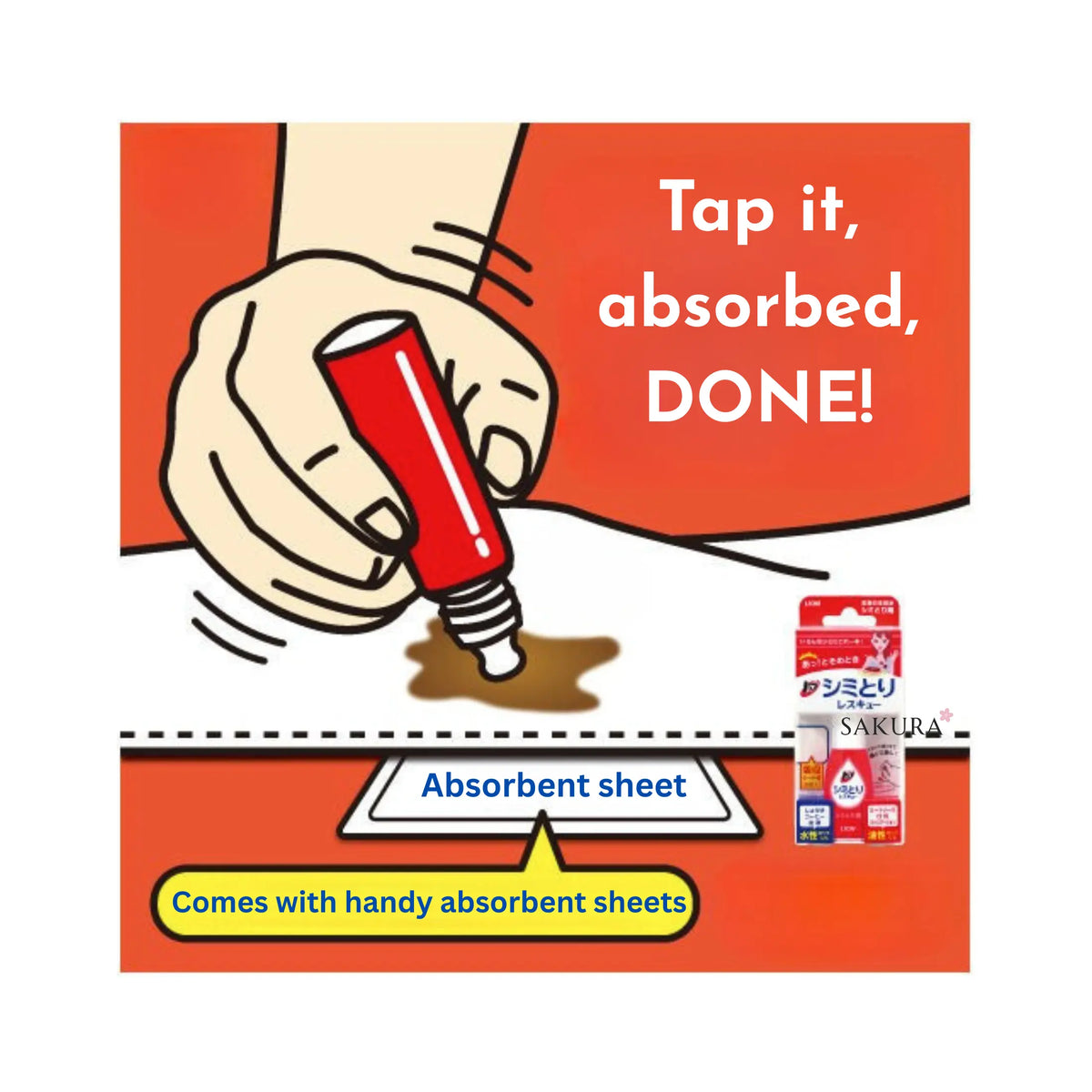 LION Top Instant Stain Remover Rescue 17ml