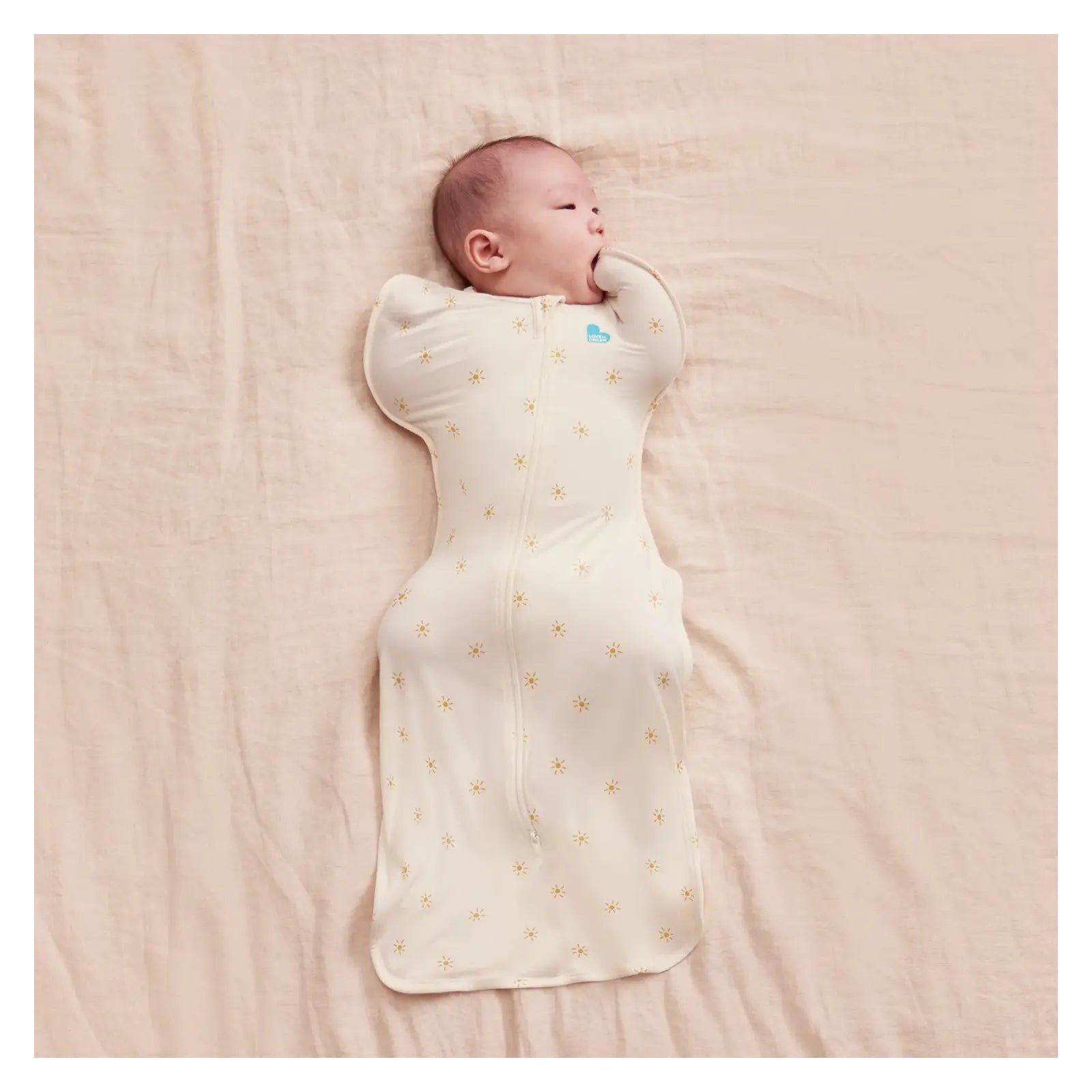 Love To Dream Baby Stage 1 Swaddle Up™ Bamboo Lite 0.2 TOG - Sunny Gold