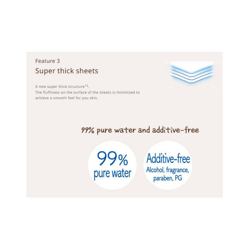 ナチュラル ムーニー おしりふき オーガニックコットン配合 50枚入