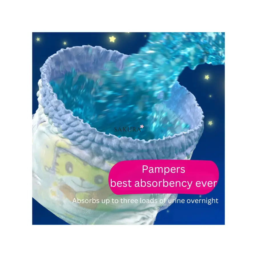 Pampers Nappies JAPAN Night-Time Pants XXL (15-28kg) 22pcs