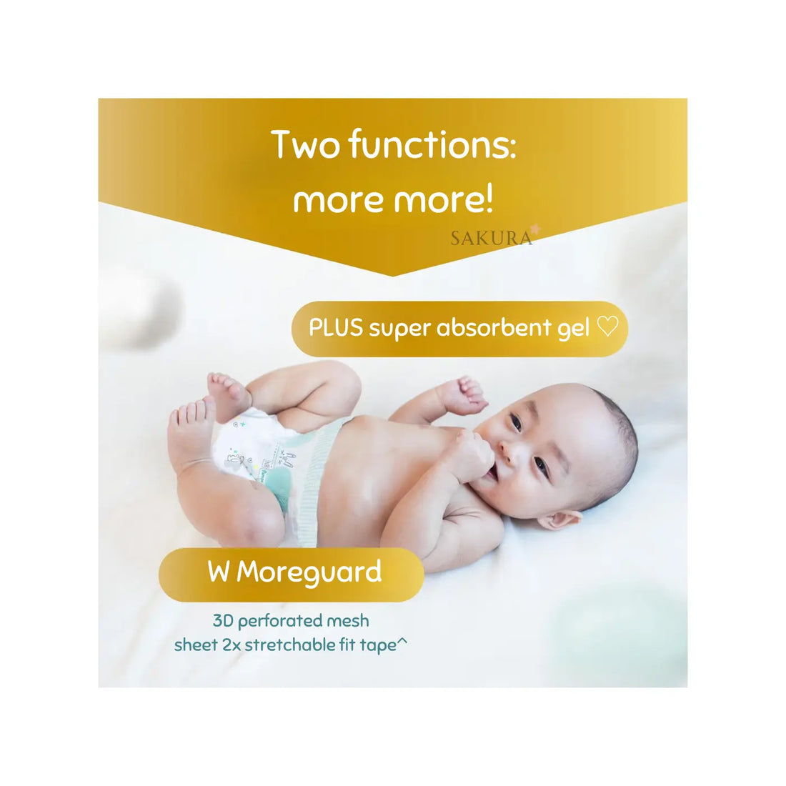 Pampers 帮宝适白金纸尿裤 (贴纸) S (4-8kg) 66 片超值装