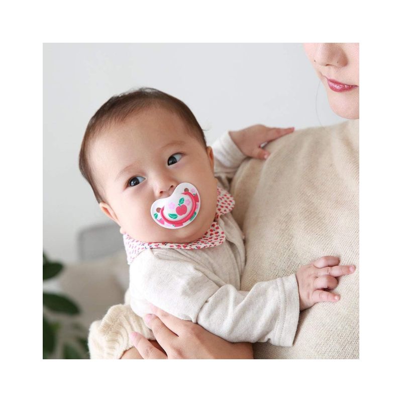 Pigeon Baby Calming Soother M (3-6months) - Apple