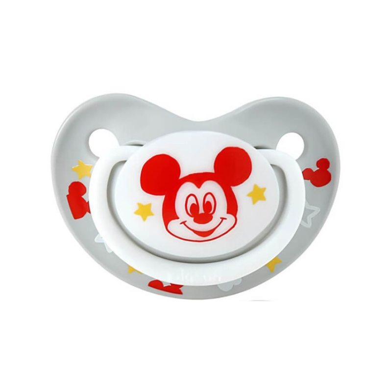 Pigeon 贝亲 婴儿安抚奶嘴 M(3-6 个月)- 灰色