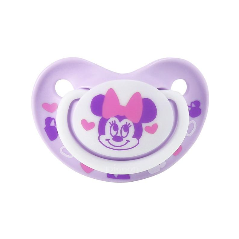 Pigeon 贝亲 婴儿安抚奶嘴 M(3-6 个月)- 紫色