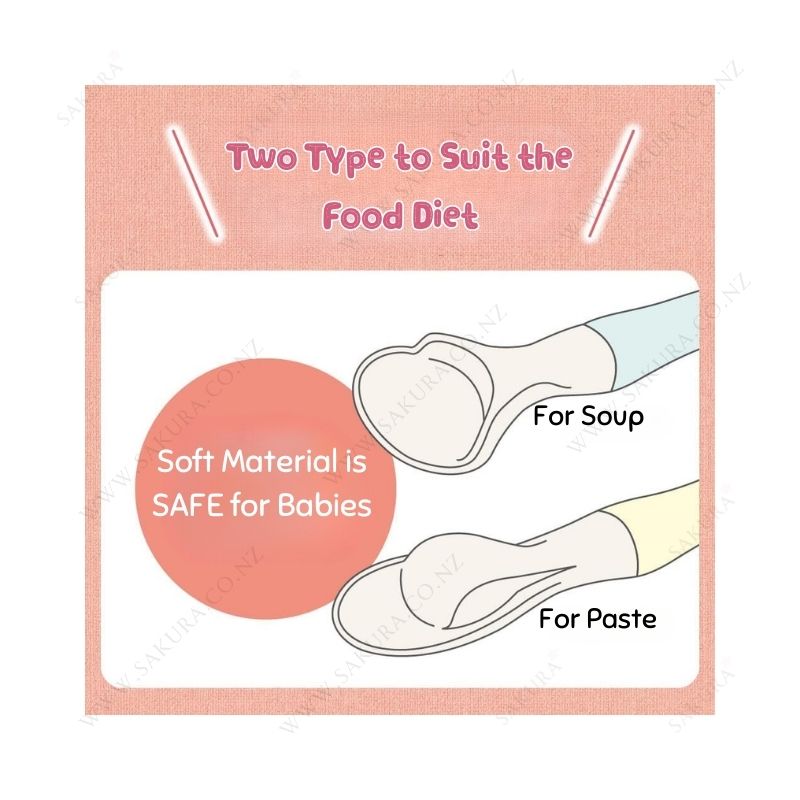 Pigeon Baby Feeding Spoon Set (5 months +)