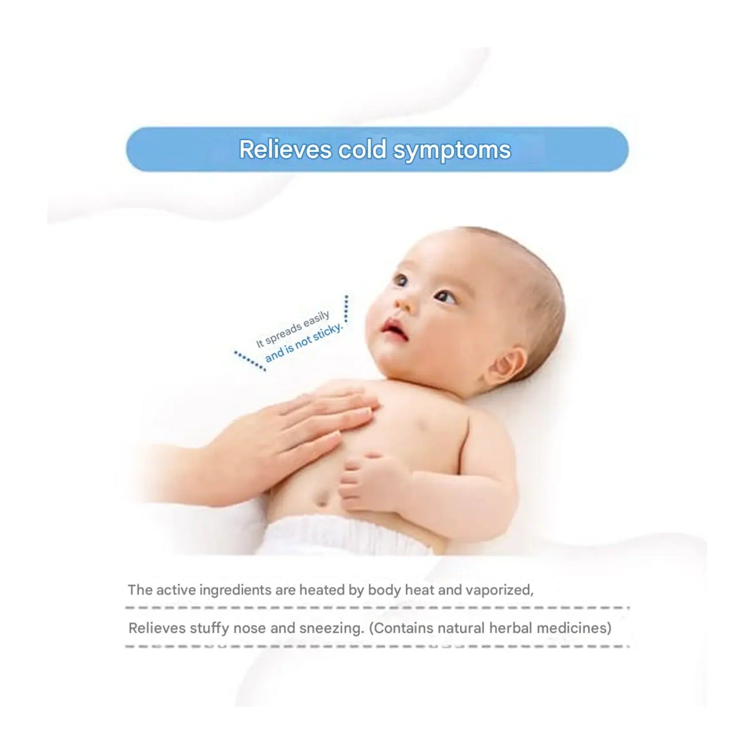 Pigeon Baby Chest Rub Cream for Nasal & Cold Relief – 50g