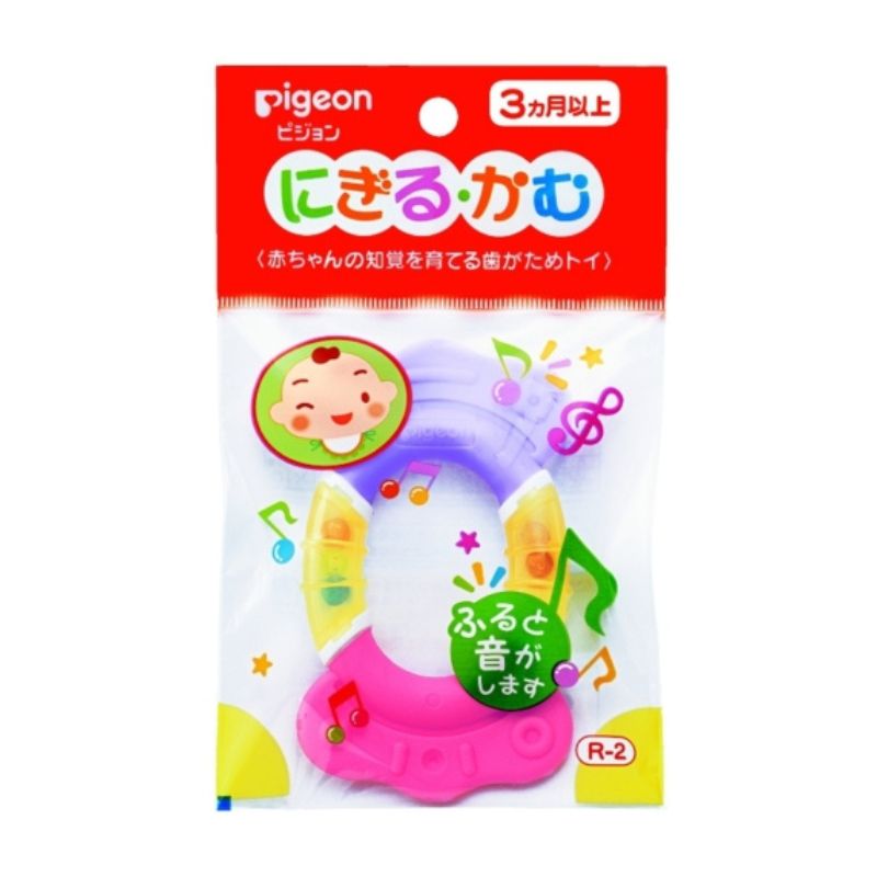 Pigeon 贝亲 婴儿磨牙牙胶训练咬握器(3个月以上)R2