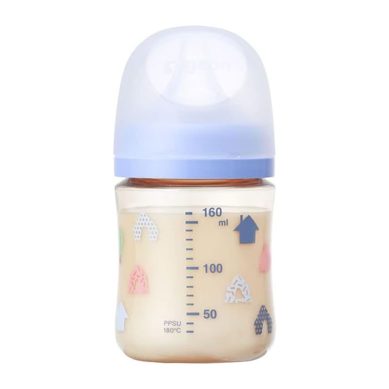 Pigeon Breastfed Experience Third Gen (Latest version) PPSU Plastic Feeding Bottle - House 160ml & 240ml