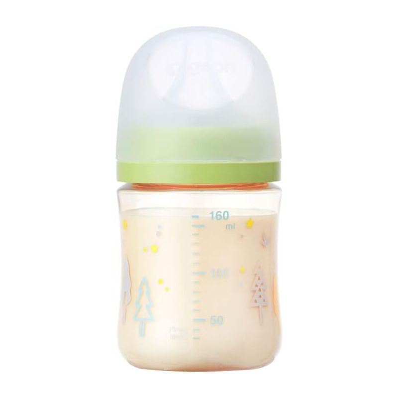 Pigeon Breastfed Experience Third Gen (Latest version) PPSU Plastic Feeding Bottle - Tree 160ml &amp; 240ml