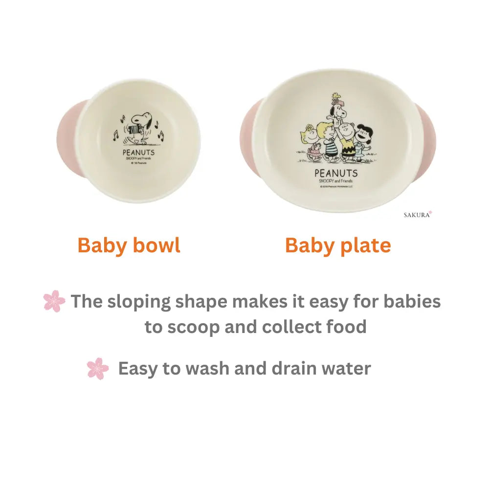 Richell Step Up Baby Tableware Set