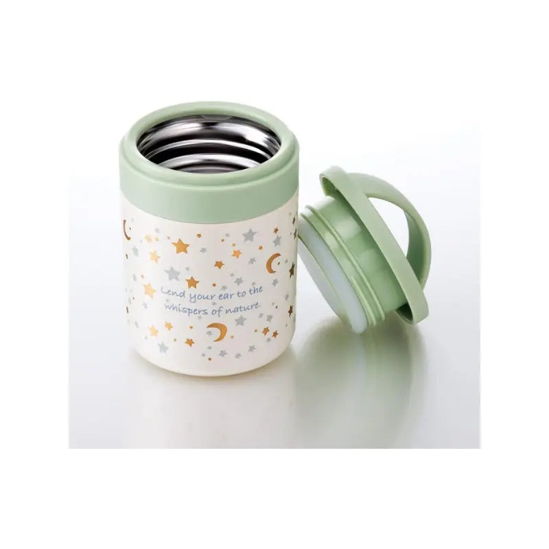 Skater Insulated Antibacterial Soup Jar + Lunch Box 300ml - Stars