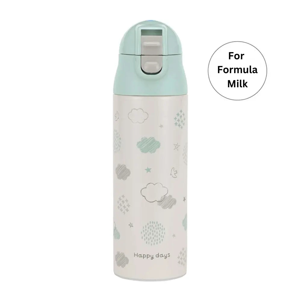 Skater Insulated Water Bottle for Baby Formula 500ml - Happy Days