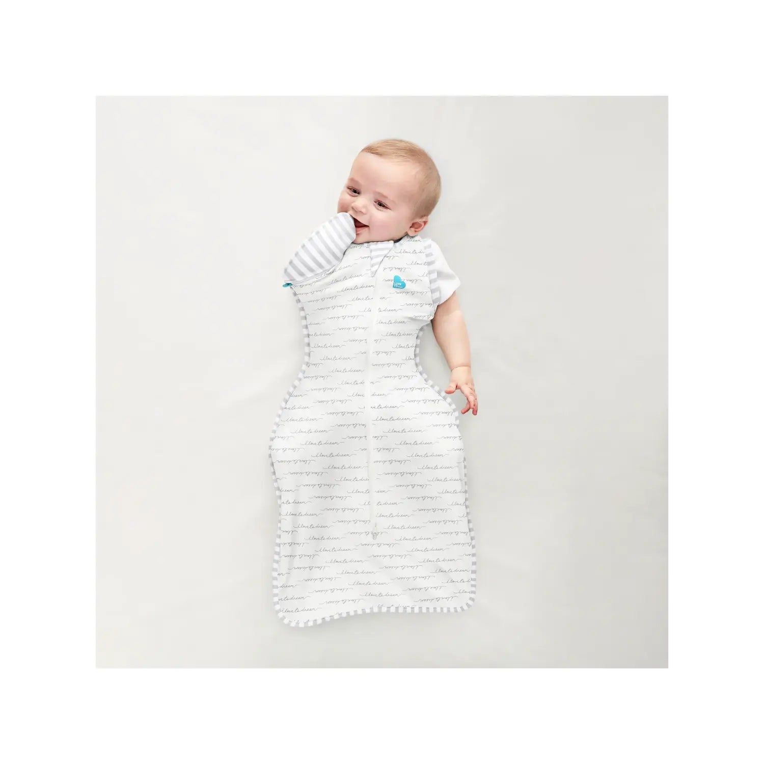 Love To Dream Baby Stage 2 Swaddle Up™  Transition Bag 1.0 TOG - Dreamer White