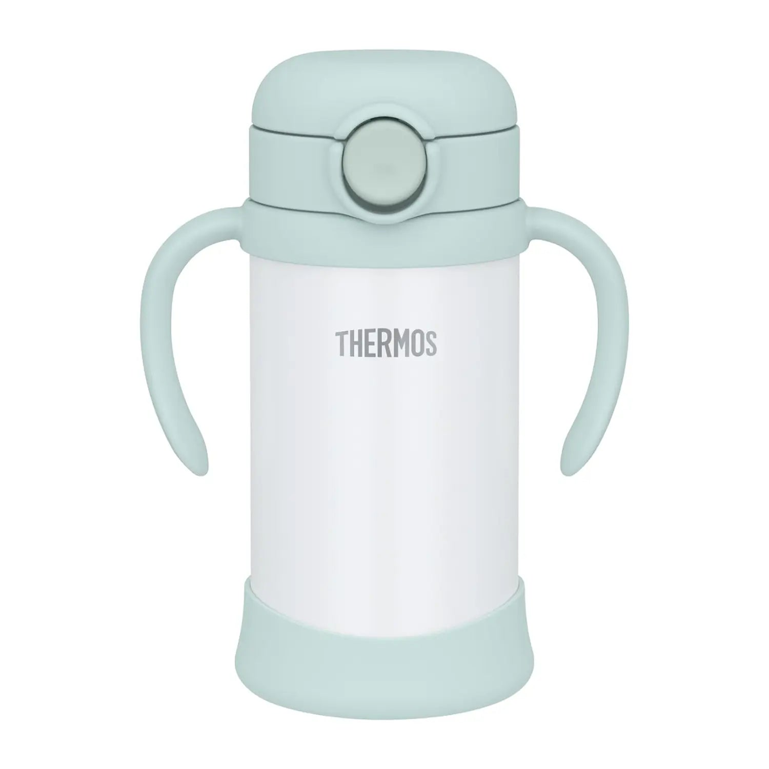 Thermos Vacuum Insulated Baby Straw Bottle (9months+) 350ml - Mint Green