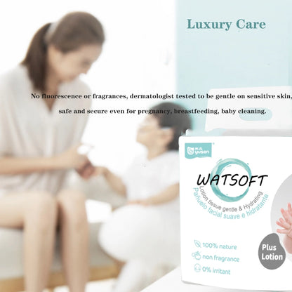 Yusen WaterSoft Gentle &amp; Hydrating &amp; Ultra Soft (Fragrance-Free) Lotion Tissue 30 Sheets
