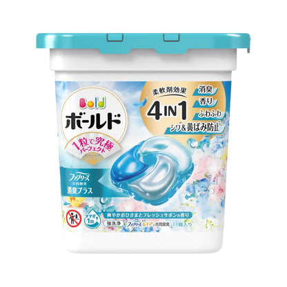 P&amp;G Bold 4-in-1 Laundry Capsules 4D Gel Ball (Softener included) - Flower &amp; Savon