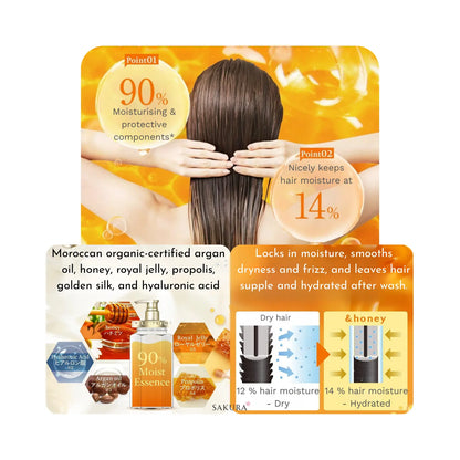 &amp;Honey Deep Moist Shampoo 440ml
