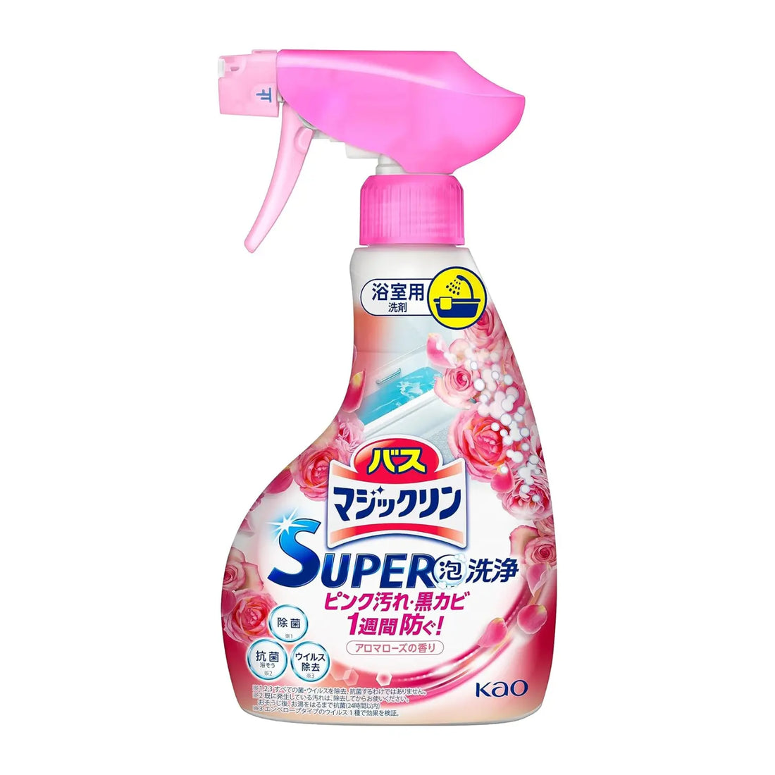 Kao Magiclean SUPER Foam Mould Preventing Bathroom Cleaner 350ml