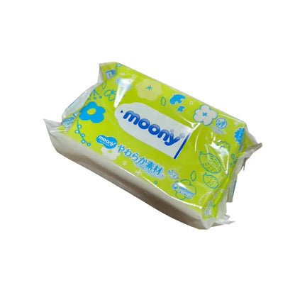 Moony Cashmere Touch Soft Baby Wipes 76pcs