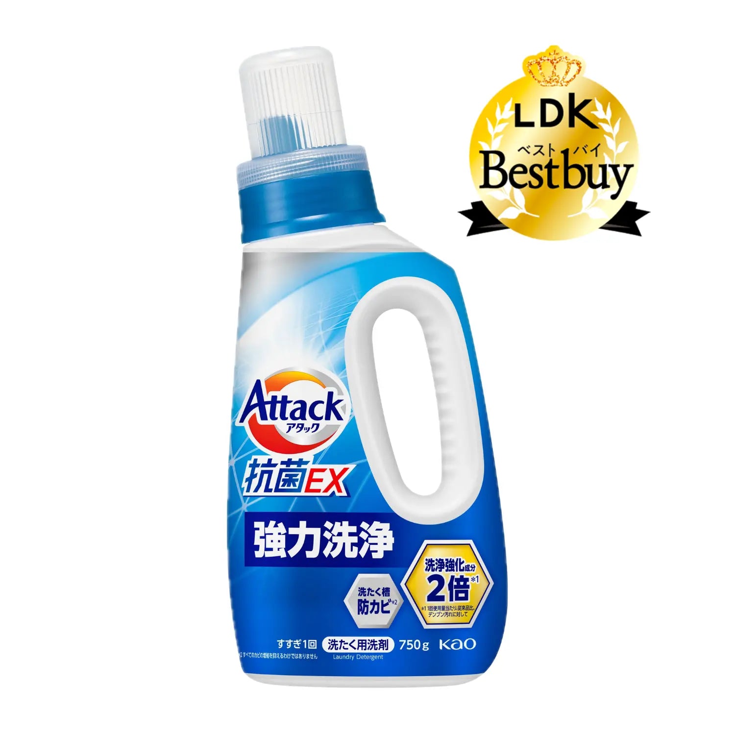 Kao Attack Laundry Detergent Antibacterial EX 750g