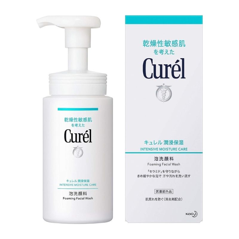Kao Curel Intensive Moisture Care - Foaming Face Wash 150ml / 300ml