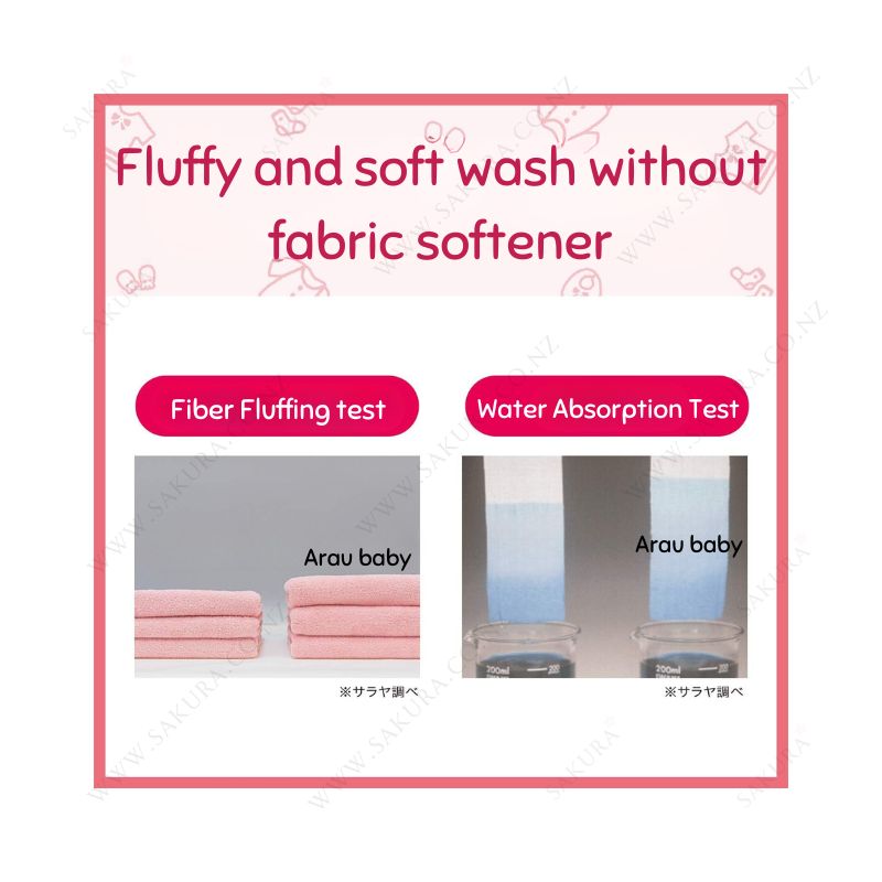 Arau Baby Laundry Liquid (Additive-free, Fragrance-free) - 800ml &amp; 720ml