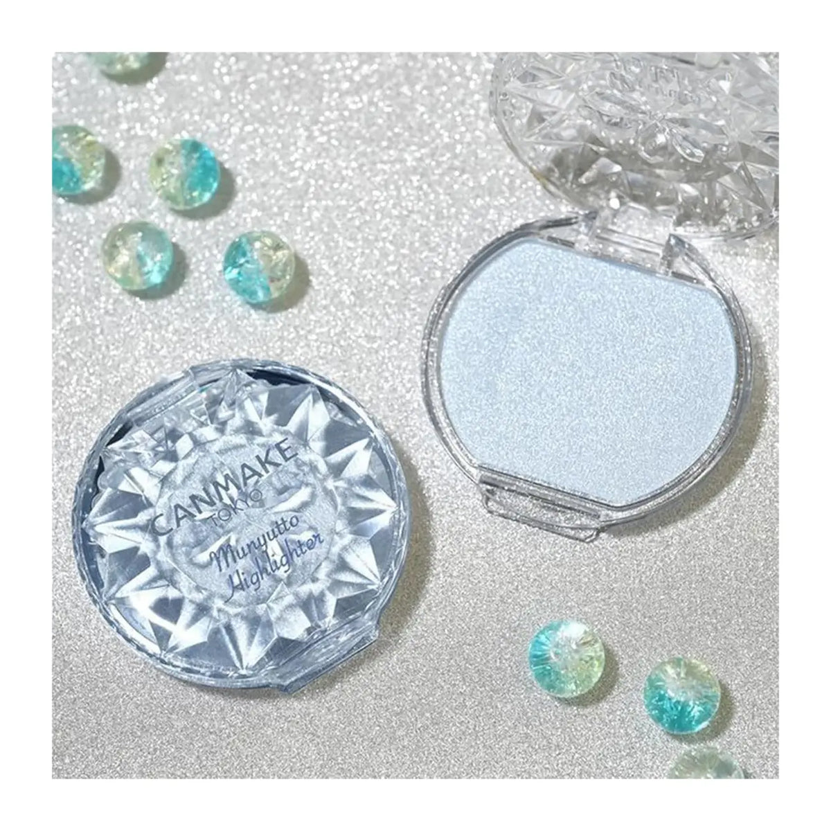キャンメイク むにゅっとハイライター 04 ブルートパーズ