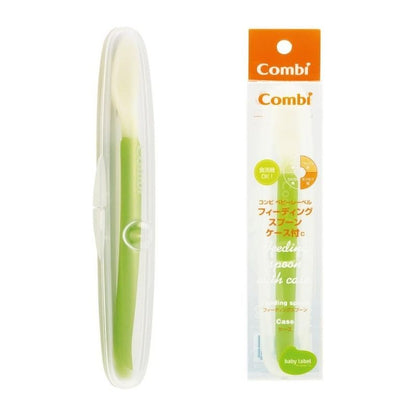 Combi Baby Label Feeding Spoon with Case