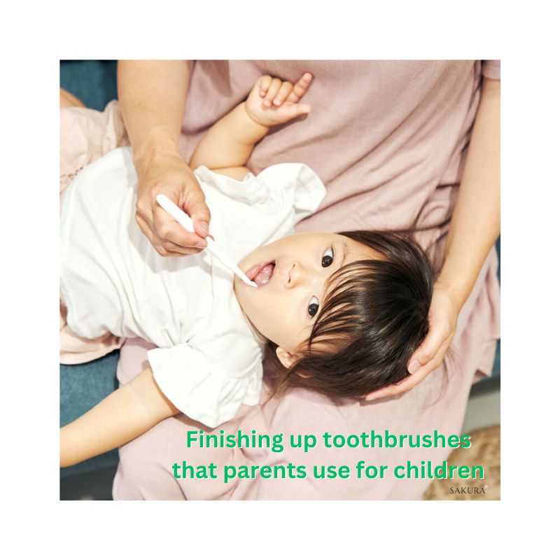 Edison Baby Finishing Up Toothbrush (6months+) 2pcs