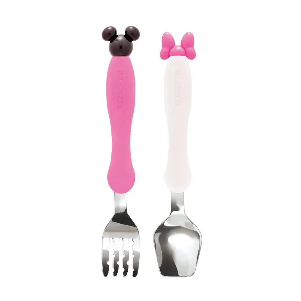 Edison Kids Fork &amp; Spoon Set (18months+) Pink