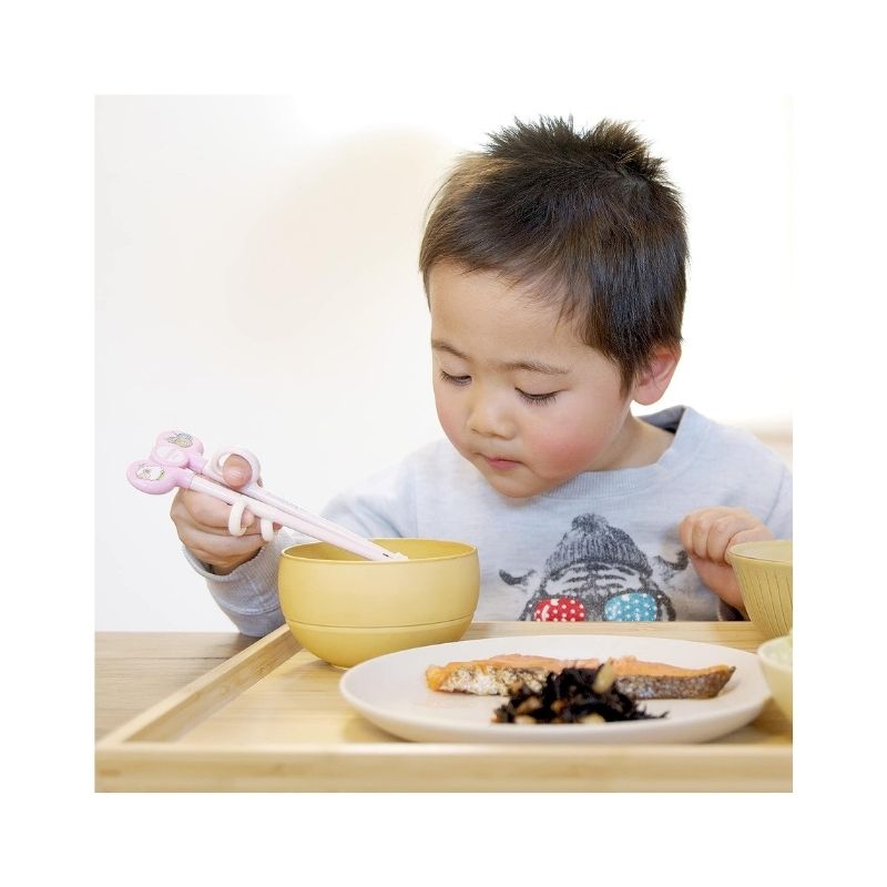 Edison 宝宝学习筷子右手（2-6 岁）粉色