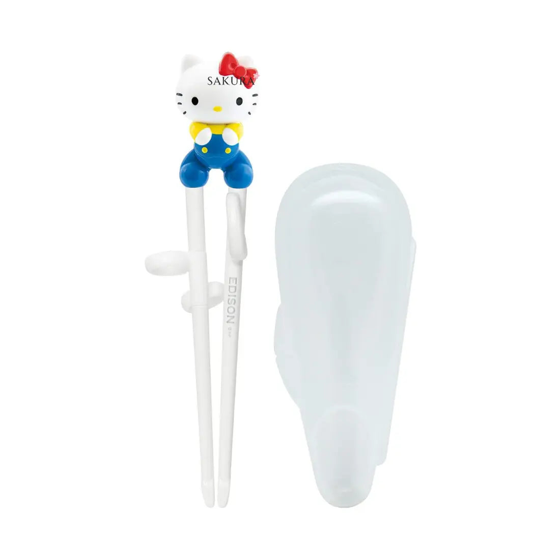 Edison Kids Training Chopsticks I with Case (2-6years) Cat