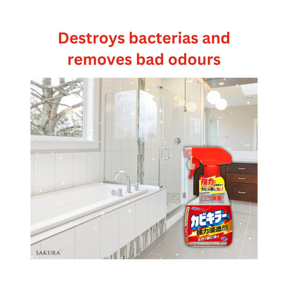 Johnson Bathroom Cleaner Mould Removing Spray 400g