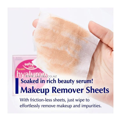 KOSÉ Softymo Moisturising Makeup Remover Wipes with Hyaluronic Acid