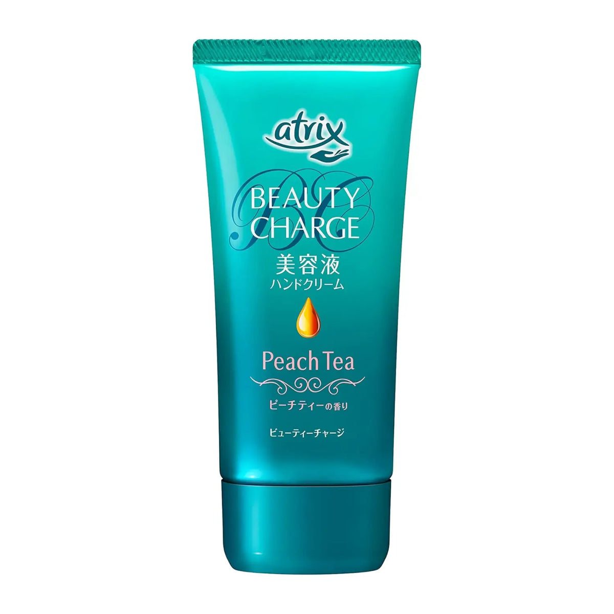 Kao Atrix Beauty Charge Hand Cream 80g - Peach Tea Scent